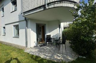 Wohnung mieten in Maximilianstr., 89340 Leipheim, 2 Zimmerapartment, vollmöbliert mit Garten, Terrasse und TG-Stellplatz