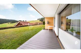 Wohnung kaufen in 78120 Furtwangen, Charmante 2-Zimmer-Wohnung mit Pantry-Küche und Terrasse in Furtwangen im Schwarzwald