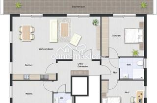 Wohnung kaufen in 35085 Ebsdorfergrund, 4-Zimmer-Neubauwohnung im KfW-40-Standard in idyllischer Lage Typ 5