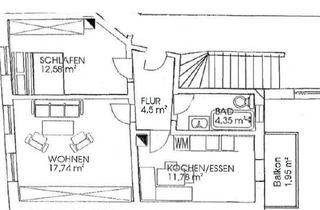 Wohnung mieten in 08060 Zwickau, 2,0-Zimmerwohnung mit Balkon!