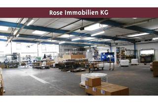 Büro zu mieten in Moorwiese 10, 32549 Bad Oeynhausen, ROSE IMMOBILIEN KG: Helle Lagerhalle mit ebenerdigen Rolltor und schnelle Anbindung an BAB 30!