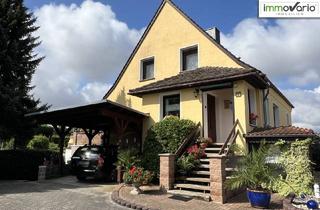 Einfamilienhaus kaufen in Bergstraße, 39393 Völpke, 5000 m² Grundstück! Gepflegtes Einfamilienhaus mit Gewerbehalle und großer Wiese zu verkaufen!