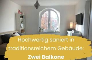 Wohnung kaufen in 07743 Nord, Hochwertig saniert in traditionsreichem Gebäude: Zwei Balkone