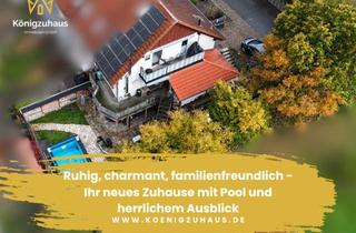 Haus kaufen in 99448 Kranichfeld, Ruhig, charmant, familienfreundlich - Ihr neues Zuhause mit Pool und herrlichem Ausblick