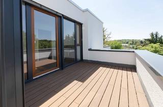 Haus mieten in 60598 Sachsenhausen, "Skyline-Blick" - Exklusives, modernes Stadthaus mit Garten und Dachterrasse in Sachsenhausen-Süd