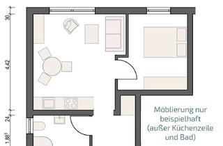 Wohnung mieten in In Der Delle, 51588 Nümbrecht, Kernsaniertes 2-Zimmer-Appartement