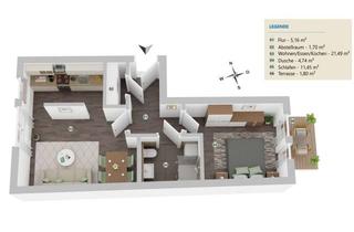 Wohnung mieten in 16515 Oranienburg, Schöne 2 Zimmer Wohnung im Zentrum Oranienburgs