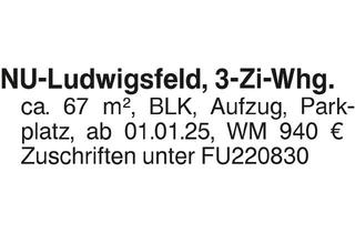 Wohnung mieten in 89233 Neu-Ulm, 3-Zi-Whg. Ludwigsfeld