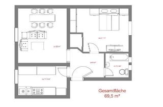 Wohnung kaufen in 92237 Sulzbach-Rosenberg, Sulzbach-Rosenberg - 2-Zimmer Wohnung 69m²