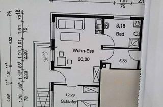 Wohnung mieten in Käthe-Kollwitz-Straße, 64584 Biebesheim, Ansprechende und gepflegte 1,5-Zimmer-Souterrain-Wohnung mit geh. Innenausstattung