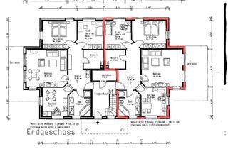 Wohnung mieten in 49377 Vechta, Attraktive 3-Zimmer-Erdgeschosswohnung in Vechta Stukenborg