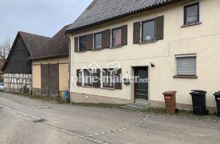 Mehrfamilienhaus kaufen in Heggäßle, 74595 Langenburg, Günstiges Mehrfamilienhaus mit Potential