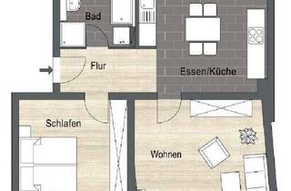 Wohnung mieten in Kurze Gasse, 06844 Innenstadt, 2 Zimmerwohnung mit Balkon, sowie Wanne und Dusche