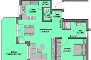 Wohnung kaufen in 72160 Horb, Stilvolle und hochwertige Neubauwohnungen, Erstbezug, hell, offen gestaltet zum Wohlfühlen