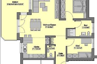 Wohnung kaufen in 72160 Horb, Stilvolle und hochwertige Neubauwohnungen, Erstbezug, hell, offen gestaltet zum Wohlfühlen