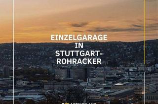 Garagen kaufen in 70329 Rohracker, Einzelgarage in Stuttgart-Rohracker