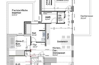 Wohnung mieten in Abteistraße 85, 56170 Bendorf, Traumhafte Neubau Dachgeschosswohnung mit großzügiger Dachterrasse in Bendorf-Sayn