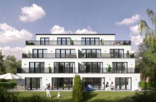 Wohnung kaufen in 90537 Feucht, Feucht - KfW Programm Klimafreundlicher Neubau - Helle Etagenwohnung mit 3 Zimmern und großzügiger Dachterrasse - in zentraler Lage von Feucht