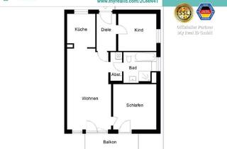 Wohnung mieten in Herboldshofer Straße, 90765 Stadeln, Moderne 3 Zimmer Wohnung mit großem Balkon - Neubau EOF II - Mindestbelegung 3 Personen