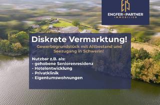 Grundstück zu kaufen in 19059 Weststadt, Gewerbegrundstück mit Altbestand und Seezugang in Schwerin!