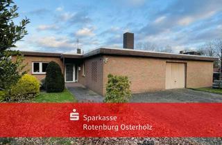 Haus kaufen in 27412 Kirchtimke, Kirchtimke - Flachdachbungalow mit Potenzial!