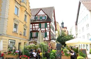 Gastronomiebetrieb mieten in Fürst-Wilhelmstraße-Straße 19, 72488 Sigmaringen, BESTE LAGE: Möbliertes Restaurant direkt am Rathausplatz mit großer Terrasse zu verpachten