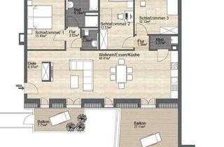 Penthouse mieten in Reiterstraße 1b, 76829 Landau, 4- Zimmer Penthouse mit Dachterrasse, Erstbezug im Zentrum