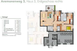 Wohnung kaufen in Anemonenweg, 49504 Lotte, Neubau-Erdgeschosswohnung zu erwerben!