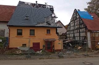 Bauernhaus kaufen in Oberdorfstraße 18, 72532 Gomadingen, VERKAUFT !!! Prima Haus/Grundstück für Neubebauung nach Brandschaden