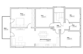 Wohnung mieten in 64521 Groß-Gerau, Erstbezug nach Sanierung: Attraktive 5-Zimmer-Wohnung mit Balkon und Gartennutzung in Groß-Gerau