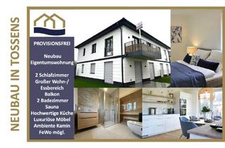 Wohnung kaufen in Gartenstraße 22, 26969 Butjadingen, Butjadingen / Tossens - Provisionsfrei! Exklusive Neubau-ETW in Tossens - gehobene Ausstattung *Möbliert * Mit Sauna*