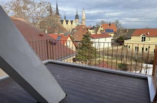 Wohnung mieten in Domstraße, 06217 Merseburg, Traumhafte 3-Zimmer Maisonette Wohnung mit Dachterrasse sowie Blick auf den Dom