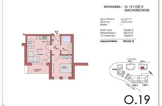 Wohnung mieten in 53804 Much, Wohnung O.19: Moderne 2-Zimmerwohnung mit Dachterrasse im barrierefreien Neubau Kleverhof in Much!