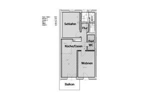 Wohnung mieten in 83569 Vogtareuth, 3-Zimmer Wohnung mit Balkon und Einbauküche in Vogtareuth