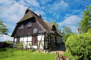 Haus kaufen in 25594 Vaalermoor, Reetdachhaus mit Fachwerk in traumhafter Alleinlage in Schleswig-Holstein