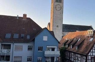 Wohnung mieten in Hirschstr. 1/2, 68766 Hockenheim, Sehr schöne, modernisierte 3ZKB mit Dachterrasse im Herzen Hockenheims