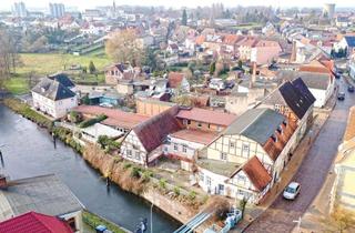 Gewerbeimmobilie kaufen in Mühlenstraße 23, 19386 Lübz, Attraktives Wohn-/Gewerbeobjekt in direkter Wasserlage - bis Sommer 2024 in Betrieb -