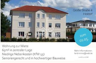 Wohnung mieten in Große Straße, 49451 Holdorf, Exklusives Wohnen im Ortskern - Passivhaus mit Einbauküche - Holdorf ****