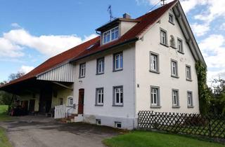 Wohnung mieten in 88374 Hoßkirch, Wohnung in ehemaligen Bauernhaus mit sehr großem Garten zwischen Bad Saulgau und RV, Nähe Badesee