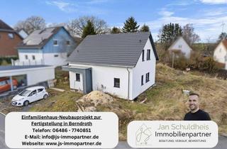 Einfamilienhaus kaufen in 56370 Berndroth, Provisionsfrei! Einfamilienhaus-Neubauprojekt zur Fertigstellung