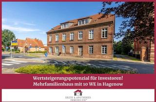 Anlageobjekt in 19230 Hagenow, Wertsteigerungspotenzial für Investoren!Mehrfamilienhaus mit 10 WE in Hagenow