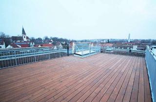 Wohnung mieten in 71254 Ditzingen, Spektakuläre Dachterrasse über moderner 2-Zimmerwohnung mit Aufzug in Ditzingen – Beste Innenstadtla