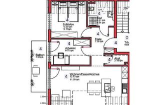 Wohnung mieten in Laibacher Straße 11, 97959 Assamstadt, NEUBAU Schöne 3-Zimmer-Wohnung in Assamstadt (W4)