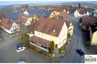 Mehrfamilienhaus kaufen in 91631 Wettringen, Großzügiges Mehrfamilienhaus mit Gewerbeeinheit in zentraler Lage