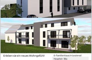 Wohnung mieten in Hauptstraße 56a, 56244 Leuterod, Attraktive 3 Zimmer-Wohnung mit EBK in Leuterod, Neubau Erstbezug, Dachterrasse