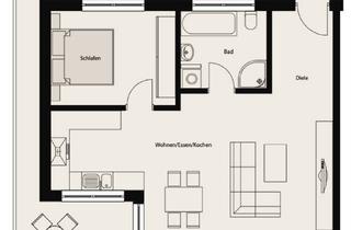 Penthouse mieten in 78727 Oberndorf, Exklusive, neuwertige 2-Zimmer-Penthouse-Wohnung mit gehobener Innenausstattung mit EBK in Oberndorf