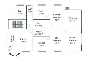 Wohnung mieten in Mühlsgasse 13, 36396 Steinau, Großzügige 4,5-Zimmer-Wohnung mit Terrasse, Balkon, Kamin & Garten in 36396 Steinau an der Straße