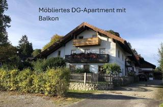 Wohnung mieten in 82064 Straßlach-Dingharting, Möbliertes DG-Apartment mit Balkon