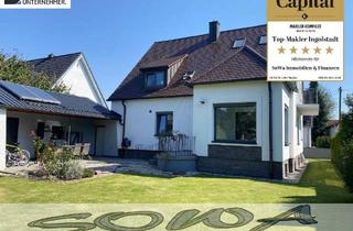 Einfamilienhaus kaufen in 86633 Neuburg, Neuburg an der Donau - Hochwertiges Einfamilienhaus mit Terrase und Balkon auf großzügigem Grundstück mit Garage in ruhiger Lage in Neuburg - Ein Objekt von Ihrem Immobilienpartner SOWA Immobilien und Finanzen