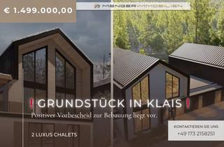 Grundstück zu kaufen in 82493 Klais, ** Exklusives Baugrundstück mit positivem Vorbescheid für 2 Chalets in Klais **